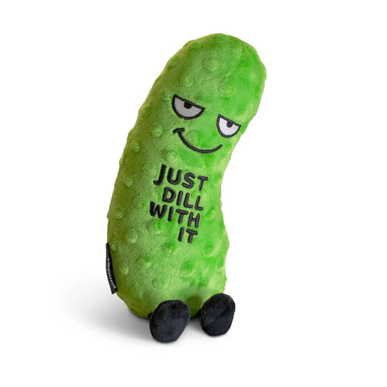 Just Dill With It Pickle Plush