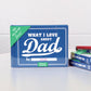 What I Love about Dad Fill in the Love® Book