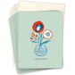 Red & Blue Vase Boxed Notecard - Set of 10