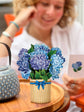 Mini Nantucket Hydrangeas (10 Pop-up Greeting Cards)