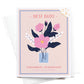 Best Buds Flower Seed Packet Greeting Card