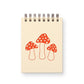 Mushroom Mini Jotter Notebook