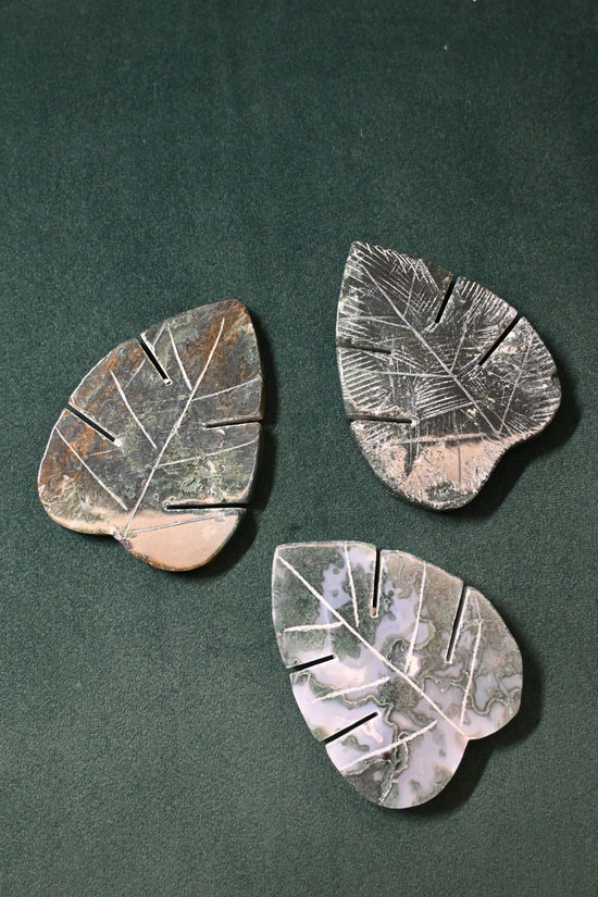 Leaf Crystal Stone