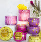 Aqua De SOi Spa Holiday 9oz  Decorative Tin Soy Candles