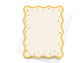 Wavy Die Cut Sprinkles and Wrinkles Notecard