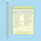 Parking Citation Nifty Note